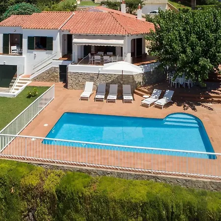 Villa Anna 12b By Bookmenorcavillas Con Vistas Al Mar